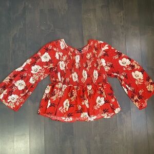 Torrid Floral Print Women's Top Size 3X